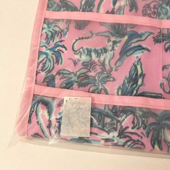 Lily Pulitzer hanging organizer Lilac Rose Out Of Office Sealed - Picture 3 of 14